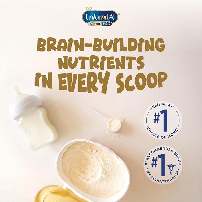 Enfamil A+ NeuroPro Ready-to-Feed Baby Formula – 18 × 237 mL Nipple-Ready Bottles, DHA, MFGM & 2'-FL, Step 1 Infant Formula, 0+ Months - Snack with | Sold by Uncle Wiener's Wholesale