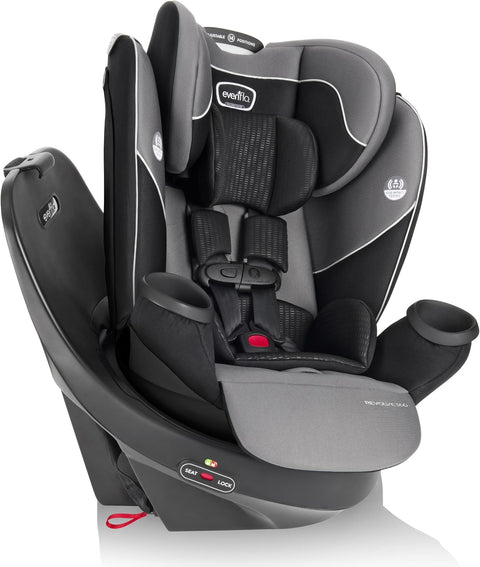Evenflo Revolve360 All - In - One Convertible Car Seat (Amherst Gray) - with | Sold by Uncle Wiener's Wholesale