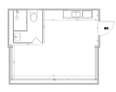 Expandable 20ft Glass Container Home with Kitchen & Bath – Modern High Cube Prefab Living Unit 25440112 - with | Sold by Uncle Wiener's Wholesale