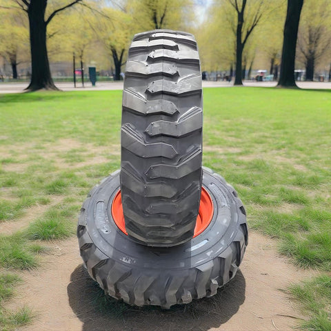 Foam-Filled Skid Steer Tire and Rim Assembly for Bobcat
12x16.5 No-Flat Heavy-Duty Skid Steer Wheel Set
Orange Rim Polyurethane Foam Skid Steer Tires