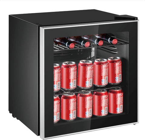 FRIGIDAIRE EFMIS164 70 Can, Glass Door Beverage Center Refrigerator - with | Sold by Uncle Wiener's Wholesale
