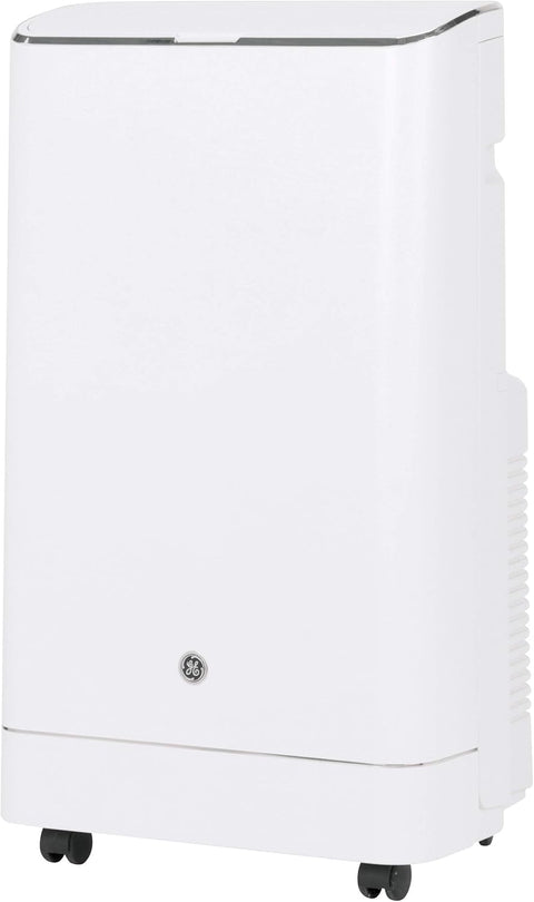 GE 14,000 BTU Portable Air Conditioner for Medium Rooms up to 550 sq ft. (9,850 BTU SACC), 3 - in - 1 with Dehumidify, Fan, and Auto Evaporation, Included Window Installation Kit - with | Sold by Uncle Wiener's Wholesale