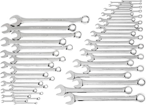 GEARWRENCH 44 Pc. Master Combination Wrench Set, Metric/SAE - 81919 - with 44 Pc | Sold by Uncle Wiener's Wholesale