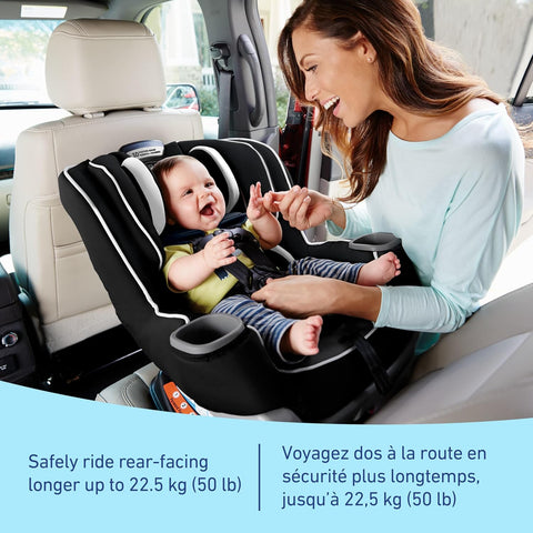 Graco Convertible Car Seat, Extend2Fit, Safe Rear - Facing Position, 10 Position Adjust, Carter - with | Sold by Uncle Wiener's Wholesale