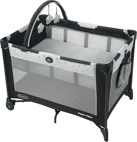 Graco Pack 'N Play On The Go Playard, Asteroid - with | Sold by Uncle Wiener's Wholesale