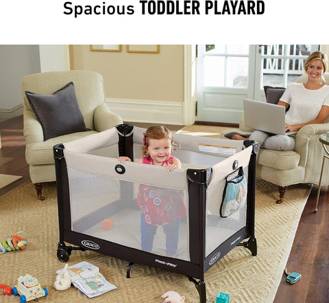 Graco Pack 'N Play On The Go Playard, Asteroid - with | Sold by Uncle Wiener's Wholesale