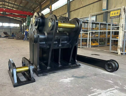 Heavy - Duty Manual Pulverizer Attachment – Fits Komatsu & Other Excavators - with MP40 35 To 45 T Class | Sold by Uncle Wiener's Wholesale