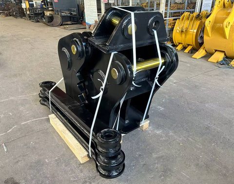 Heavy - Duty Manual Pulverizer Attachment – Fits Komatsu & Other Excavators - with MP40 35 To 45 T Class | Sold by Uncle Wiener's Wholesale