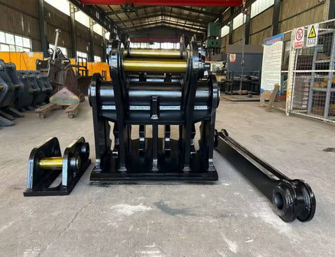 Heavy - Duty Manual Pulverizer Attachment – Fits Komatsu & Other Excavators - with MP40 35 To 45 T Class | Sold by Uncle Wiener's Wholesale