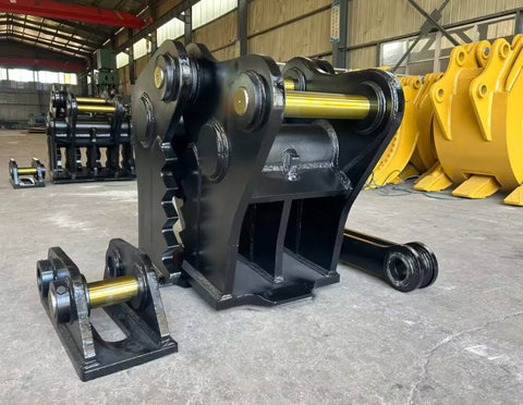 Heavy - Duty Manual Pulverizer Attachment – Fits Komatsu & Other Excavators - with MP40 35 To 45 T Class | Sold by Uncle Wiener's Wholesale