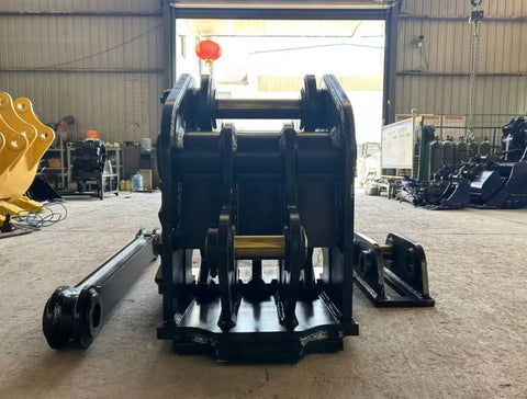 Heavy - Duty Manual Pulverizer Attachment – Fits Komatsu & Other Excavators - with MP40 35 To 45 T Class | Sold by Uncle Wiener's Wholesale