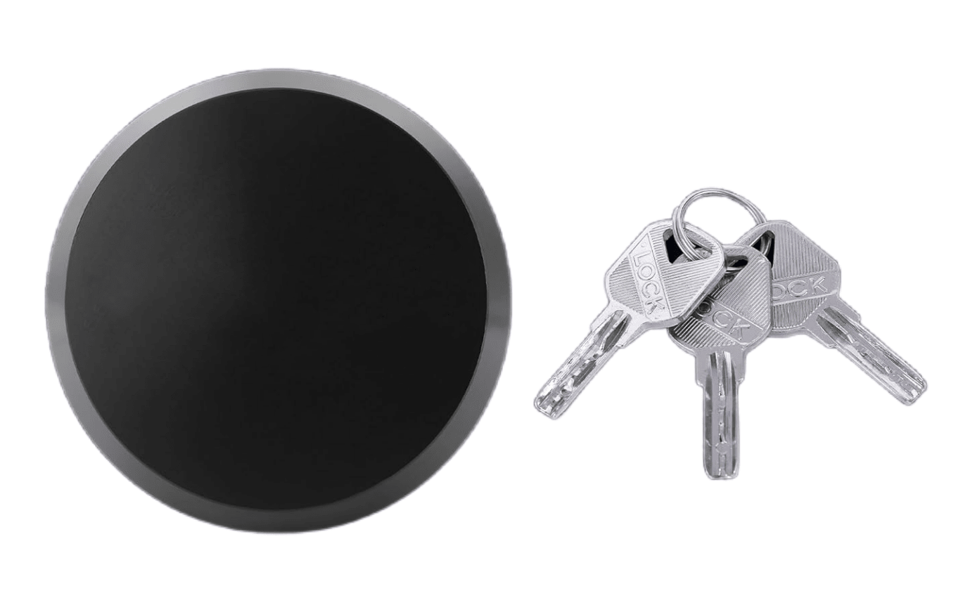 Hidden Shackle Padlock, Heavy Duty Anti - Theft 2.78" Solid Aluminum Door Lock, Black – PL6278A - with | Sold by Uncle Wiener's Wholesale