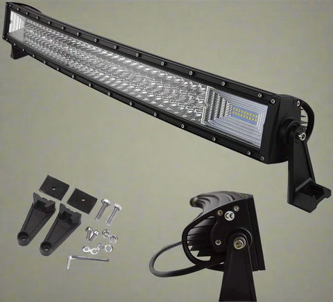 8D 6000K LED Light Bars – Straight and Curved Models
Off-Road Waterproof LED Light Bars with Spot + Flood Beam
Mounted Curved LED Bar on Truck Grill
Aluminum Housing LED Light Bars for Trucks and ATVs
High-Lumen LED Light Bars – Multiple Sizes Available