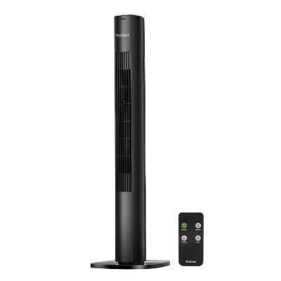 Holmes 36" Digital Tower Oscillating Fan Black - with Dimensions (Overall): 35.98 Inches (H) x 9.25 Inches (W) x 10.28 Inches (D) | Sold by Uncle Wiener's Wholesale
