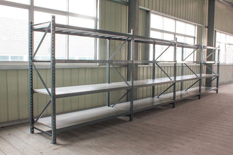 IDR500 Boltless Racking with Orange Shelves
Blue & Red Heavy-Duty Shelving Unit
IDR700 Industrial Steel Storage System
Adjustable Warehouse Racking Beam Set
Upright Frame for Commercial Racking – IDR300
