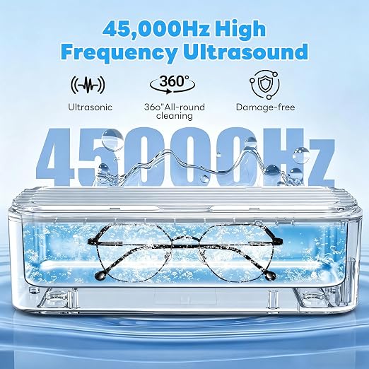 INSMART Ultrasonic Jewelry Cleaner – One-Touch Sonic Cleaning Machine for Rings, Glasses, Necklaces & Watch Bands - Electronics with | Sold by Uncle Wiener's Wholesale
