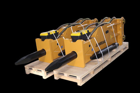 JISAN Hydraulic Breaker Hammer Excavator Demolition Attachment – JSB2200 & JSB3500 Series - Excavator Attachment – Hydraulic Demolition Breakers with JSB2200B | Sold by Uncle Wiener's Wholesale