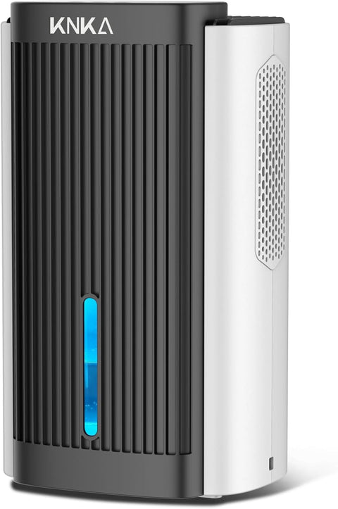 KNKA Dehumidifier,95 OZ Water Tank, (950 sq. ft) Dehumidifier for Basement, Bedroom,Bathroom, RV,Closet with Auto Shut Off, Sleep Mode,7 Colors LED Light, Dehumidifiers for Home (White/Black) - with | Sold by Uncle Wiener's Wholesale