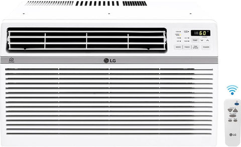 LG 18,000 BTU Smart Wi - Fi 230/208V Window Air Conditioner, White - with White | Sold by Uncle Wiener's Wholesale