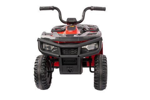 Licensed Arctic Cat 24V Ride - On ATV Quad Bike for Kids | Remote Control, LED Lights, EVA Wheels - with Red Arctic Cat ATV | Sold by Uncle Wiener's Wholesale