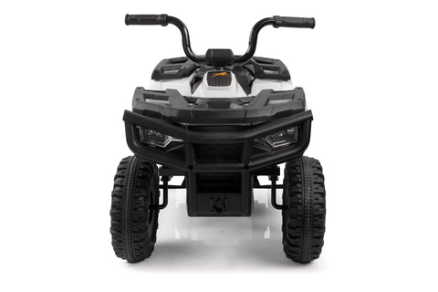 Licensed Arctic Cat 24V Ride - On ATV Quad Bike for Kids | Remote Control, LED Lights, EVA Wheels - with White Arctic Cat ATV | Sold by Uncle Wiener's Wholesale