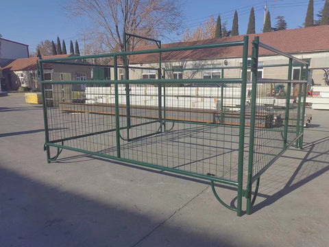 Livestock Panels for Sheep & Goats β 5 ft x 9.5 ft Heavy - Duty Steel Fencing + Optional Arch Entry Gate - with Arch Entry Gate | Sold by Uncle Wiener's Wholesale