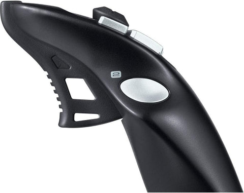 Logitech G Extreme 3D PRO Joystick, 12 Programmable Buttons, 8 - way Hat Switch, Stable, Weighted Base, Rapid - fire Trigger, USB, PC - Black/Silver - with | Sold by Uncle Wiener's Wholesale