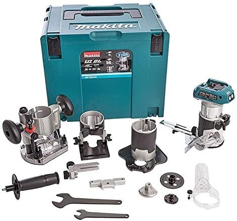 MAKITA DRT50 Cordless Flush Machine 18V LXT (Machine Only) with Accessories in MAKPAC, used, probably missing parts - with Blue | Sold by Uncle Wiener's Wholesale