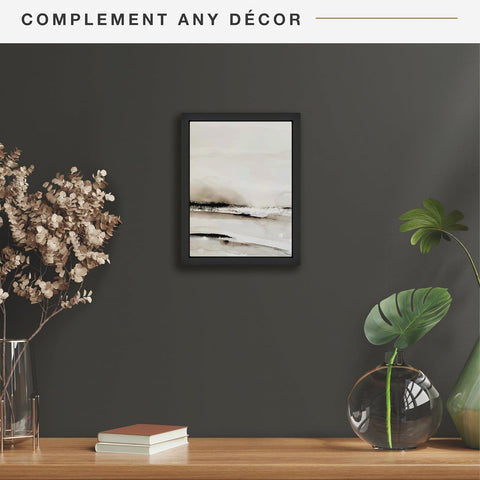 MCS Canvas Float Frames 9x12 Frame, Black Frame for Finished Canvases, Vertical & Horizontal Wall Hanging Large Frame with Adhesive for Canvas Paintings (1 - Pack) - with | Sold by Uncle Wiener's Wholesale