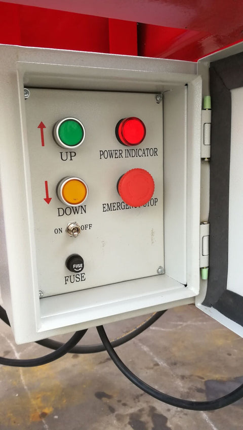 Mobile Loading Dock with Hydraulic Lift – 22,000 LB Capacity, Portable Steel Access Ramp - Mobile Hydraulic Loading Dock Ramp with MOBILE LOADING DOCK WITH MANUAL HYDRAULIC LIFT 12924 | Sold by Uncle Wiener's Wholesale