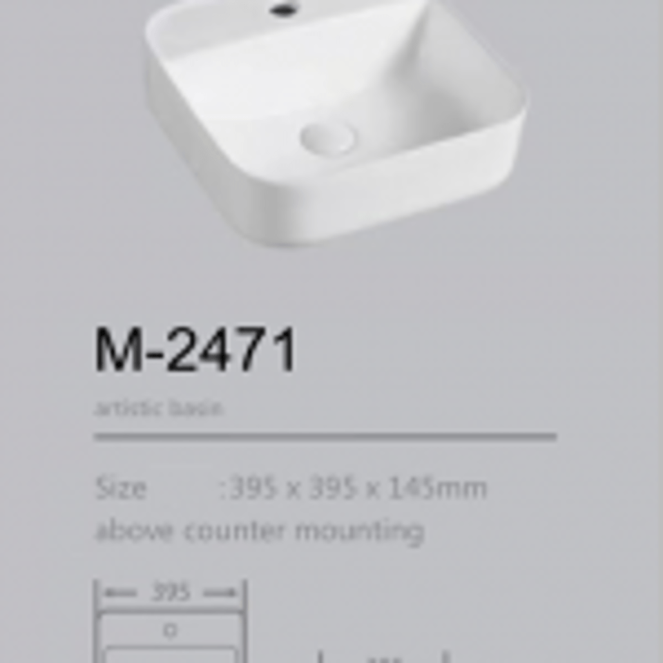 Modern Countertop Bathroom Sink Basin – Above Counter Vessel Vanity Bowl for Bathroom or Powder Room - with 15.5″ x 15.5″ x 5.50″ | Sold by Uncle Wiener's Wholesale