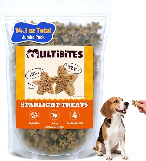 MULTIBITES Soft Dog Training Treats – Chicken & Rabbit Flavour 14.1 oz / 400g Chewy Reward Snacks with Honey & Calcium - Pet products with | Sold by Uncle Wiener's Wholesale
