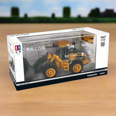 1:16 scale remote control JCB Fastrac 4220 tractor with controller
RC JCB farming tractor toy with 6-channel movement
JCB RC tractor with sound and light features
Detailed cab and tire design of remote control farm tractor
Remote control farming toy vehicle with accessories