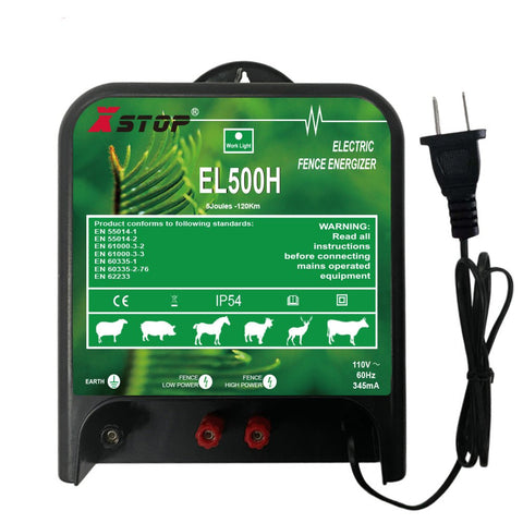 New 120KM Electric Fence Energizer Kit – Livestock & Farm Fencing System Complete Set 125435 - with | Sold by Uncle Wiener's Wholesale