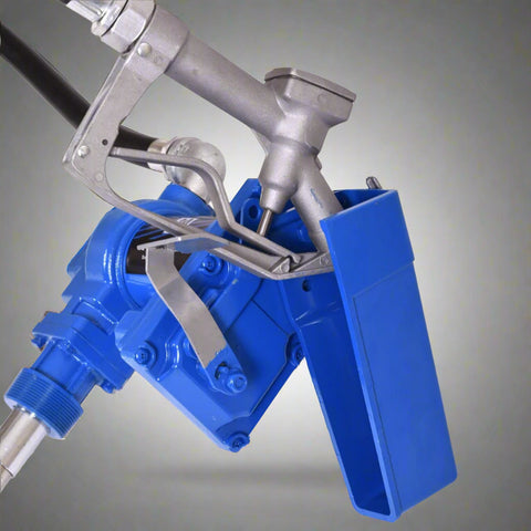 12V 20GPM Fuel Transfer Pump – Model DCEX56 Front View
Heavy-Duty Cast Iron Diesel Pump System with Hose
Gasoline and Diesel Self-Priming Transfer Pump 12V
Complete Fuel Pump Kit for Industrial Applications
Close-Up of DC Powered Fuel Transfer Pump Components