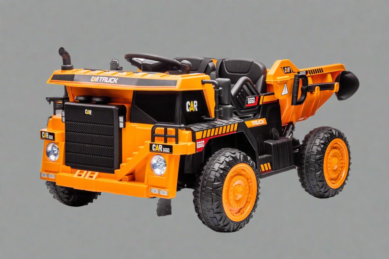 12V Ride-On Dump Truck for Kids Manual Remote Control – Uncle