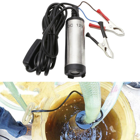 12V Fuel & Water Transfer Pump with Cables – Front View
Stainless Steel Submersible Pump Kit – Side View
LG013 Transfer Pump with All Accessories – Complete Set
Diesel Transfer Pump in Use – Action View
Portable Submersible Fuel Pump – Top Angle