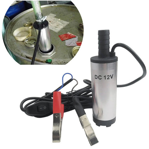12V Fuel & Water Transfer Pump with Cables – Front View
Stainless Steel Submersible Pump Kit – Side View
LG013 Transfer Pump with All Accessories – Complete Set
Diesel Transfer Pump in Use – Action View
Portable Submersible Fuel Pump – Top Angle
