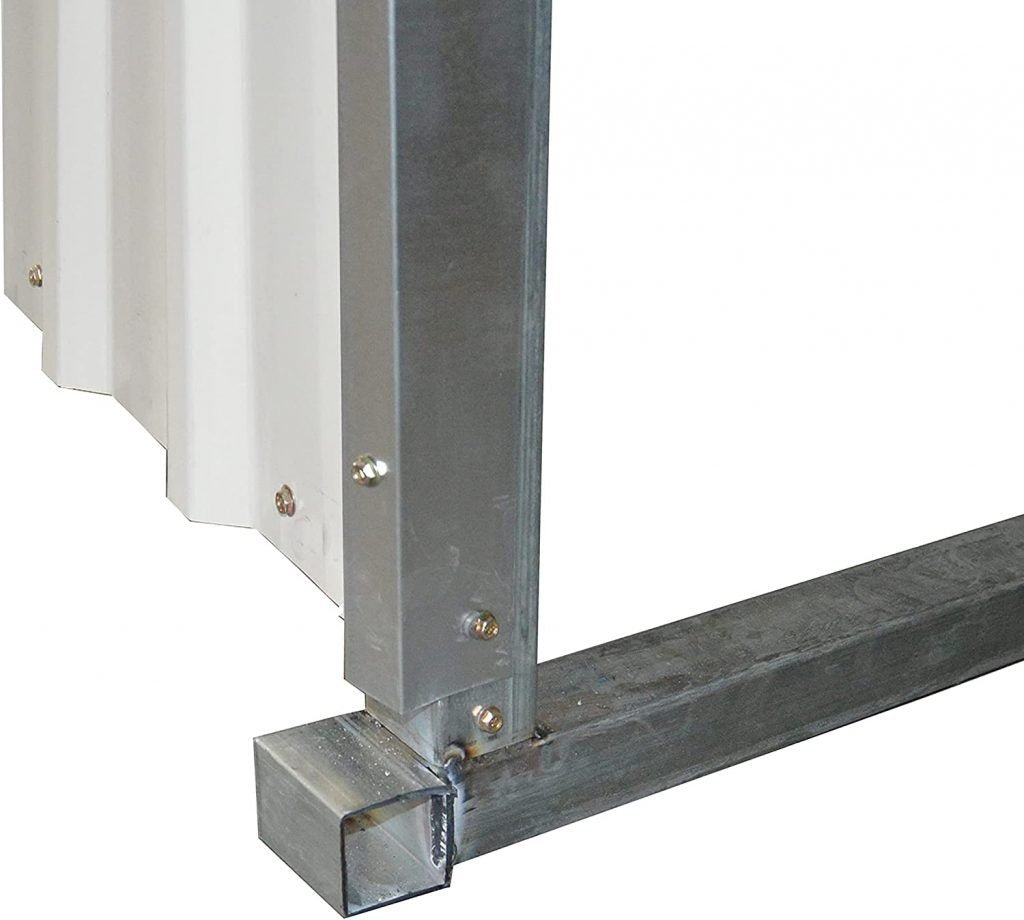 New 12x20 Ft Metal Cattle Shelter with Wood Frame – Durable Livestock Shed MS1220L - with | Sold by Uncle Wiener's Wholesale