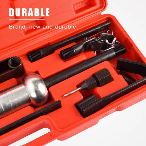 New 13 - Piece Dent Puller Kit – 10 lb Slide Hammer Auto Body & Truck Repair Tool Set D1089 - with | Sold by Uncle Wiener's Wholesale