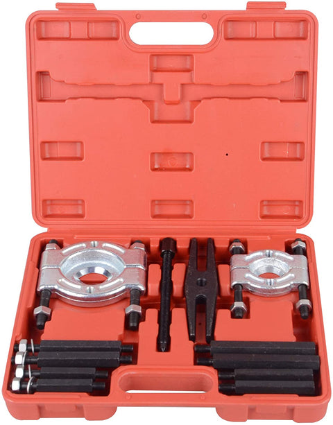 New 14 - Piece Wheel Gear Puller & Bearing Separator Set – Heavy - Duty Automotive Tool Kit J1001 - with | Sold by Uncle Wiener's Wholesale