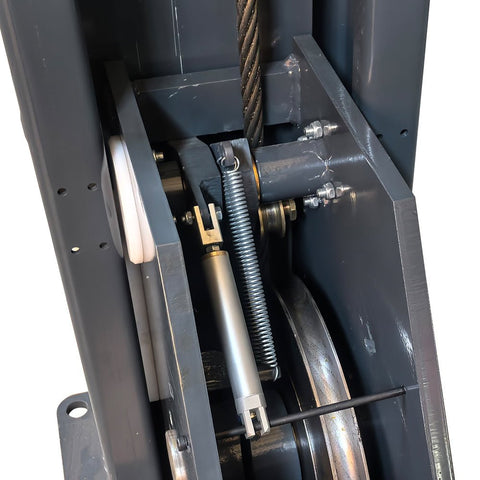 New 15 - Ton (33,069 lb) Four - Post Heavy - Duty Vehicle Lift – Pneumatic Lock, Semi Truck 7m HFL40150 - with | Sold by Uncle Wiener's Wholesale