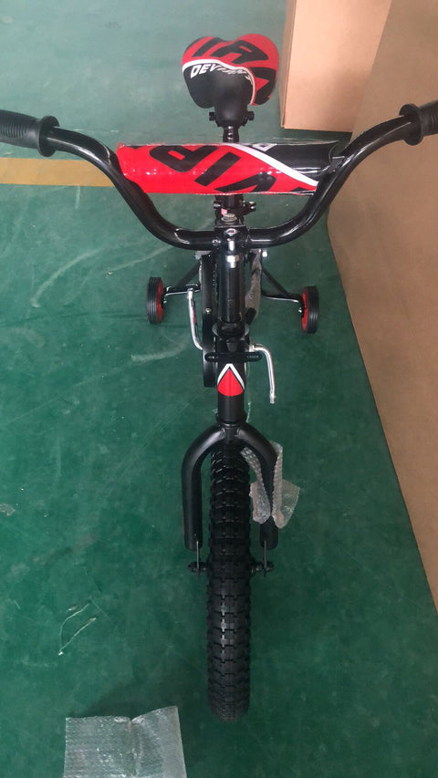 New 16 - Inch Deviant Kids Bike – Black & Red Boys' Bicycle with Training Wheels NS37 - with | Sold by Uncle Wiener's Wholesale