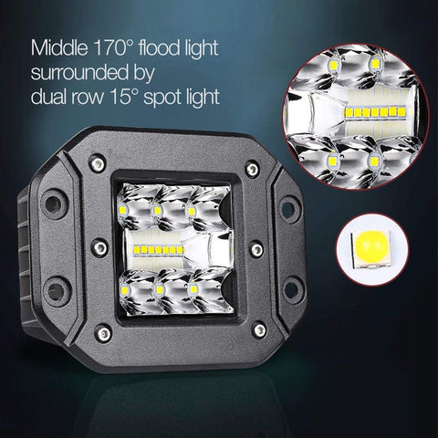 New 160 - Watt 5” LED Flush Mount Light – Model 395FM - with | Sold by Uncle Wiener's Wholesale