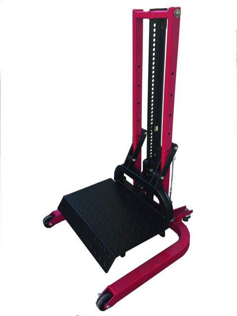 New 2 - in - 1 Garage Wheel Jack Lift – Heavy Duty 1800 lbs Capacity, Hydraulic Tire Dolly & Car Positioning Jack 415210 - with | Sold by Uncle Wiener's Wholesale