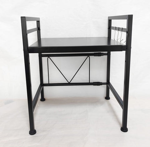 New 2 - Layer Extendable Horizontal Microwave Oven Rack – Adjustable Space Saver Organizer ONKS1213 - with | Sold by Uncle Wiener's Wholesale