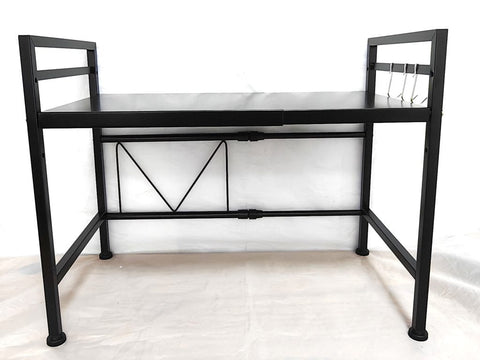New 2 - Layer Extendable Horizontal Microwave Oven Rack – Adjustable Space Saver Organizer ONKS1213 - with | Sold by Uncle Wiener's Wholesale