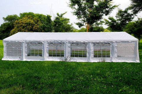 20 FT wide outdoor party tent set up for event
Heavy-duty event tent with PVC walls
Outdoor canopy shelter for weddings and festivals
20 ft white party tent with windows
Commercial-grade PE fabric party tent