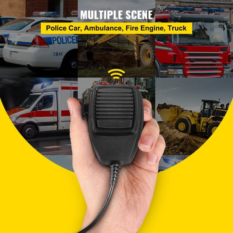 New 200W Emergency Siren System Bundle ��� 8 - Tone Warning PA & Microphone 628526 - with | Sold by Uncle Wiener's Who
