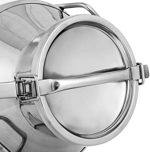 New 20L Stainless Steel Milk Can & Wine Pail – Food - Grade Storage Container NNTL20L - with | Sold by Uncle Wiener's Wholesale